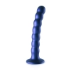 Beaded Silicone G-Spot Dildo - 6,5 / 16,5 cm