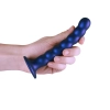 Beaded Silicone G-Spot Dildo - 6,5 / 16,5 cm