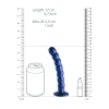 Beaded Silicone G-Spot Dildo - 6,5 / 16,5 cm