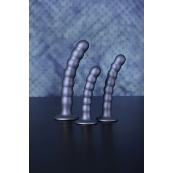 Beaded Silicone G-Spot Dildo - 8 / 20,5 cm