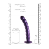 Beaded Silicone G-Spot Dildo - 8 / 20,5 cm