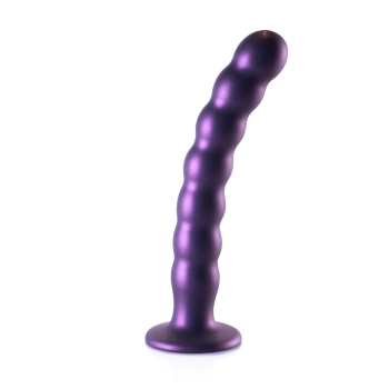 Beaded Silicone G-Spot Dildo - 8 / 20,5 cm