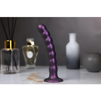 Beaded Silicone G-Spot Dildo - 8 / 20,5 cm