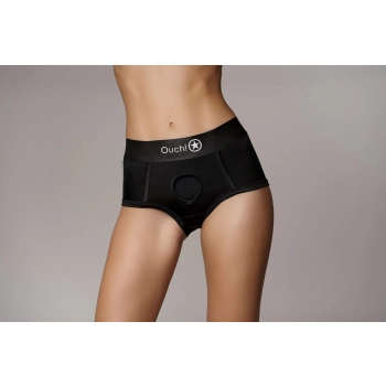 Vibrating Strap-on Brief - XS/S