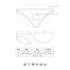 Vibrating Strap-on High-cut Brief - M/L