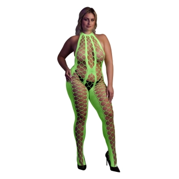 Bodystocking with Halterneck  XL/XXXXL