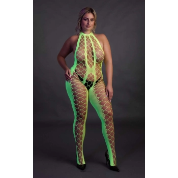 Bodystocking with Halterneck  XL/XXXXL