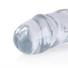 Podwójne dildo RealRock realistyczne przezroczyste 45 cm