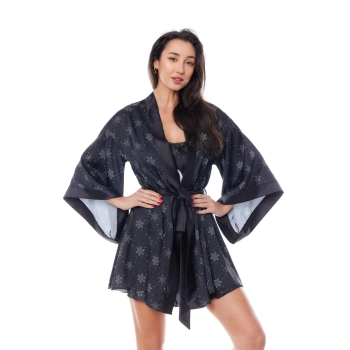 ASTER ROBE BLACK L/XL