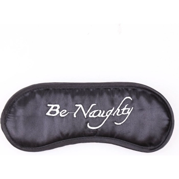 Maska na oczy delikatna Be Noughty Fetish Fever czarna