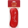 Delikatna maska na oczy Be Noughty Fetish Fever czerwona