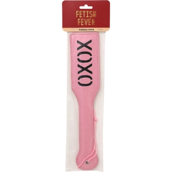 Fetish Fever - Paddle - XOXO - Pink