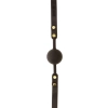 Knebel z ćwiekami Taboom czarny 66 cm