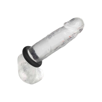 Pierścień erekcyjny silikonowy Calexotics Alpha Prolong Medium czarny