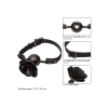 Removable Rose Gag Black