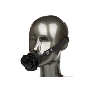 Removable Rose Gag Black