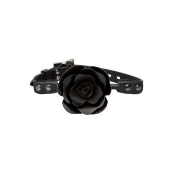 Removable Rose Gag Black