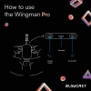 Masturbator automatyczny BLOWCAST Wingman Pro z podgrzewaniem USB