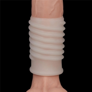 Pierścień wibrujący Spiral Knights Ring Lovetoy biały