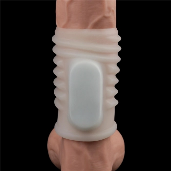 Pierścień wibrujący Spiral Knights Ring Lovetoy biały