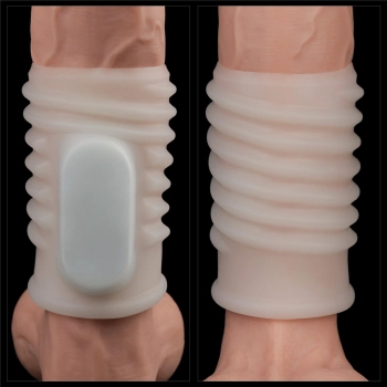 Pierścień wibrujący Spiral Knights Ring Lovetoy biały