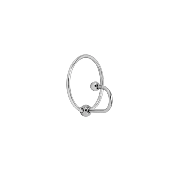 Pierścień na żołądź Locked End Torc stal nierdzewna 40 mm