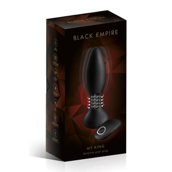 ANAL PLUG ANAL PLUG VIB MYKING BLACK (Size: T3)