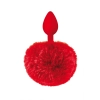 RED POMPOM ANAL PLUG