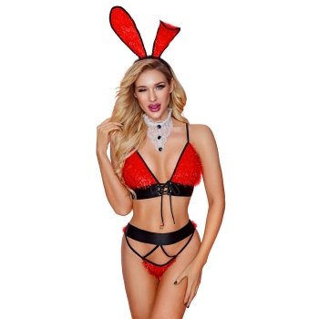 BUNNY OUTFIT 5 PCS ROUG TU (Size: TU)