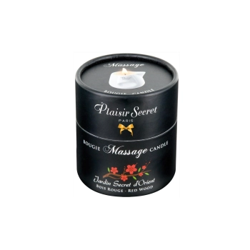 Świeca do masażu Plaisir Secret czerwone drewno 80ml