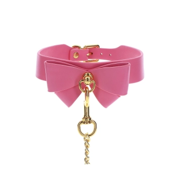 Collar and Leash Pink