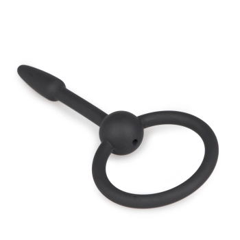 Penis plug silikonowy mały z uchwytem Sinner Gear