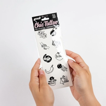 Zestaw 10 tymczasowych tatuaży Spicy Collection Secret Play