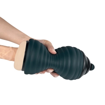 Masturbator Adrien Lastic Siltex Ultra M01 turkusowy 19 cm