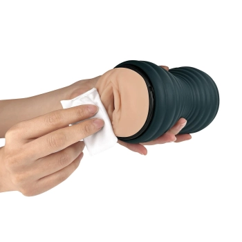Masturbator Adrien Lastic Siltex Ultra M01 turkusowy 19 cm