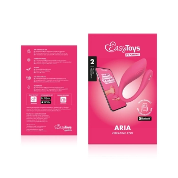 Jajko wibrujące EasyConnect Aria sterowane aplikacją