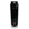 Wibrator realistyczny Driller De Luxe Power Escorts czarny USB 21 cm