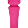 Ultra Soft Silicone Double-Sided Wand Vibrator