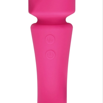 Ultra Soft Silicone Double-Sided Wand Vibrator