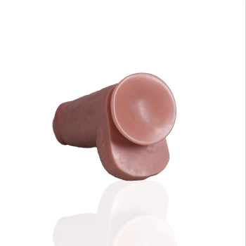 Dildo realistyczne RealRock extra grube z moszną 23 cm