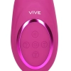 Gen - Rechargeable Triple Action G-Spot Vibrator with Pulse Wave  and Vibrating Bristles - Pink