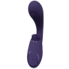 Gen - Rechargeable Triple Action G-Spot Vibrator with Pulse Wave  and Vibrating Bristles - Purple