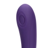 Gen - Rechargeable Triple Action G-Spot Vibrator with Pulse Wave  and Vibrating Bristles - Purple