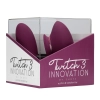 Twitch 3 - Rechargeable Vibrator & Suction - Silicone - 10 Speed - Burgundy