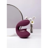 Twitch 3 - Rechargeable Vibrator & Suction - Silicone - 10 Speed - Burgundy