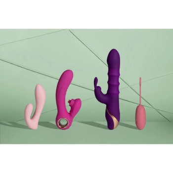 Tongue Flickering and Heating Rabbit Vibrator