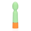 Ribbed Mini Vibrator with USB Charger