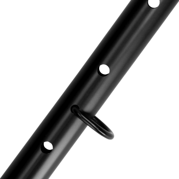 Regulowany metalowy drążek rozporowy Ouch czarny