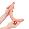 Podwójne dildo RealRock Slim 36 cm