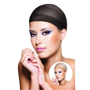 Zestaw siatek pod peruki World Wigs czarny i cielisty